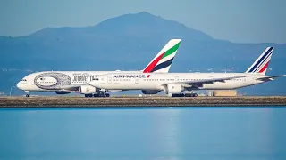 2HRs of Plane Spotting & Aircraft Identification at San Francisco Airport [SFO/KSFO]