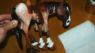 Detailing a Cowboy's Horse and Painting