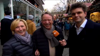 Wie war Ihr 2016? Lutz van der Horst auf dem Weihnachtsmarkt - heute-show vom 16.12.2016 | ZDF