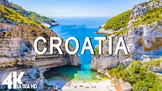 FLYING OVER CROATIA (4K UHD) - Relaxing Music Along With Beautiful Nature Videos - 4K Video ULTRA HD