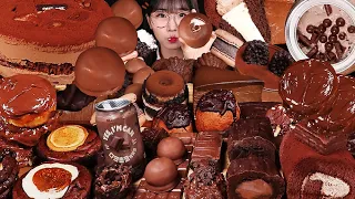 CHOCOLATE PARTY🍫달콤한 디저트가 생각날때 초코파티! 초콜릿 디저트 모음 초코 디저트 먹방 CHOCOLATE PUDDING DESSERT MUKBANG ASMR