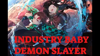 「AMV」Demon Slayer x Industry Baby x Beat it