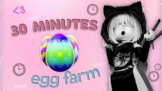 🐰СКОЛЬКО ЯИЦ МОЖНО СОБРАТЬ ЗА 30 МИНУТ ИГРЫ В ММ2 {Mm2 farm}🐰