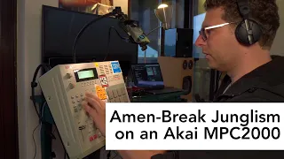 Amen-Break Junglism on #akai #mpc 2000