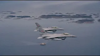 Takk for innsatsen F-16