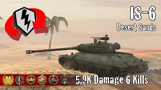 IS-6  |  5,9K Damage 6 Kills  |  WoT Blitz Replays