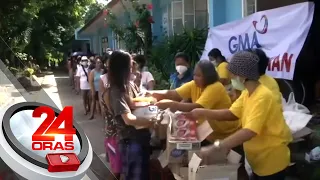 Mga apektado ng pag-alburoto ng Bulkang Mayon, hinatiran ng tulong ng GMA Kapuso... | 24 Oras