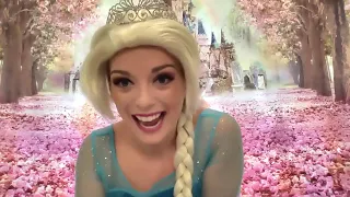 MY ZOOM CALL WITH PRINCESS ELSA