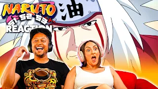 Pervy Sage Jiraiya APPEARS! First Time watching Naruto 51 52 53 Reaction