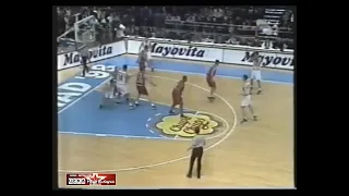 1998 KK Partizan (Belgrade) - CSKA (Moscow) 87-69 Basketball EuroLeague, 1/4 finals, 1g, full match