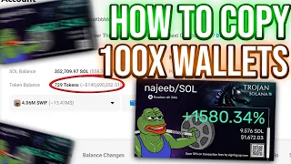 How To Find 100X Wallets To Copy Trade