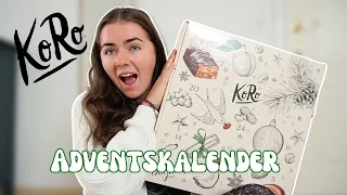 Ich teste den KORO Adventskalender 2023 / vegan