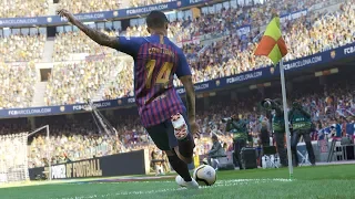 Kolhoz TV играем в Pes 2019 карьера за Барсу (камера - игрок)