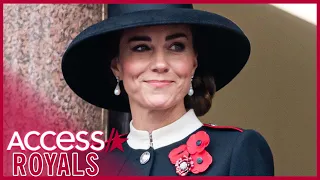 Kate Middleton Channels Princess Diana & Queen Elizabeth w/ Unique Hat