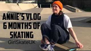 FEMALE SKATEBOARDING PROGRESSION | 6 MONTH JOURNEY IN LATE 20’s | GIRL SKATE UK VLOGS