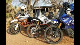 KTM 990 1190 & Africa Twin  Desert Trip (Day 1) #KTM #AfricaTwin "GREATWHITE ADV"