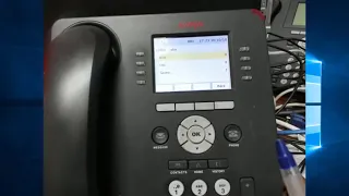 How to use the cluster button on Avaya 9608 IP Set