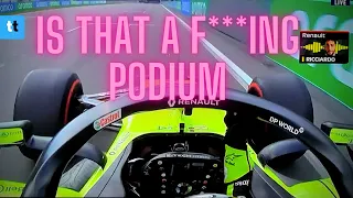 Daniel Ricciardo: “Is that a F***ING podium”