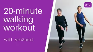 20-minute Indoor Walking Workout for Seniors, Beginner Exercisers