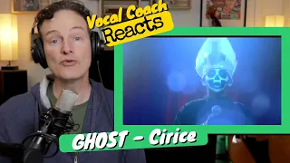 "Cirice" by Ghost - Vocal Coach REACTS