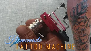 Homemade rotary tattoo machine (direct drive)