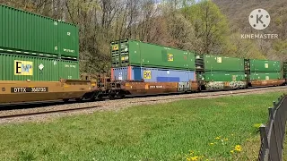 Railfanning the World Famous Horseshoe Curve Altoona, Pennsylvania  April 28, 2024