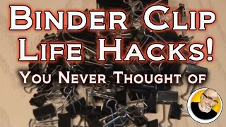 BINDER CLIP LIFE HACKS You Never Thought Of!