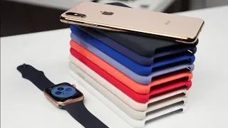 Apple iPhone XS & XS Max Silicone Case Review - All Colors!