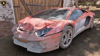 Rebuilding an Abandoned LAMBORGHINI AVENTADOR LP700-4 (700HP) - Forza Horizon 5 Gameplay