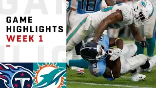 Titans vs. Dolphins Week 1 Highlights | NFL 2018