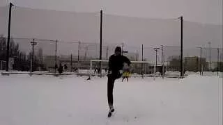Russian Winter Football