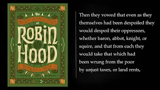 THE MERRY ADVENTURES OF ROBIN HOOD by Howard Pyle. Full-length Audiobook.