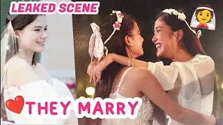 ESCENA FILTRADA😱THEY MARRY👰🏻‍♀GAP THE SERIES ENG SUB #freenbecky