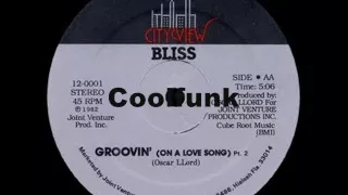 Bliss - Groovin' (On A Love Song)  " 12" Disco-Boogie-Funk 1982 "