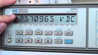 Multimeter Review / buyers guide: Part 1 - HP 3457A 6.5 / 7.5 digit precision bench multimeter