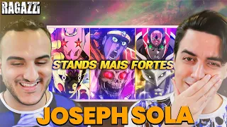 REAGINDO aos 10 STANDS MAIS PODEROSOS DE JOJO'S BIZARRE ADVENTURE | Player Solo •COMIC•