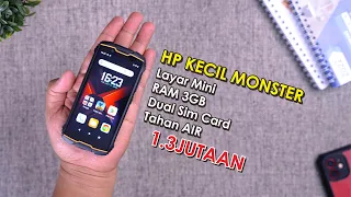 Cuma 1.3Juta!! HP Android KECIL desain MONSTER, Tahan Air