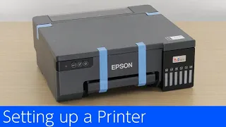 L8050 - Setting Up a Printer