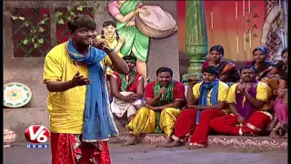 "Entha Unnathaminadi Ra Thati Chettu Janma" Song || Folk Star Dhoom Thadaka || V6 News