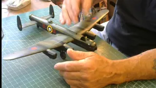 1979 Airfiux 1/72  AVRO LANCASTER  VIDEO 1