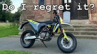 I traded my SUPERSPORT for a SUPERMOTO