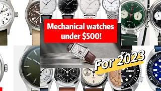 2023 Top-notch Affordable Mechanical Watches For Under $500