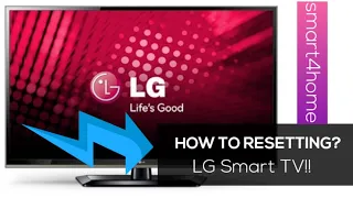 How do you reset your LG TV to factory settings? [How to Reset LG TV Without Remote?]@smart4home918