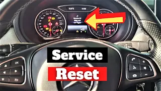 Mercedes B Class W246 Service Reset | service reset |