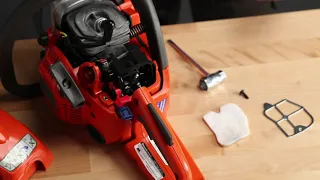 How to Clean or Change a Chainsaw Air Filter | Husqvarna
