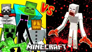 SCP-096 PC Vs. Mutant Monsters in MInecraft