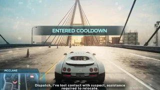 NFS MOSTWANTED 2012 BUGATTI VEYRON  TOP SPEED @451 KMPH