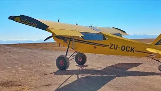 Zlin Shock Cub in the Swartland