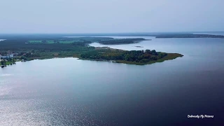 г. Мядель. Беларусь.(панорама с дрона) Видео Дубровский