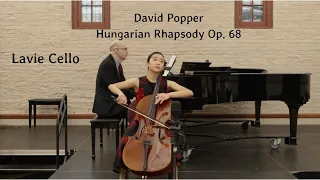 David Popper - Hungarian Rhapsody, Op. 68 for Cello and Piano | Lavie Cello | Live Performance